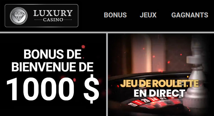 Luxury Casino en Ligne au Canada